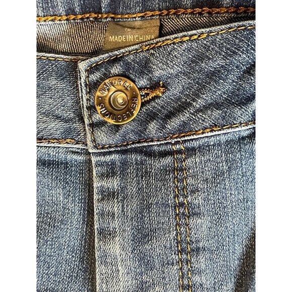 Natural Reflections Women's 12/T Classic Fit Straight Leg Jeans Everyday Wear - Picture 5 of 11